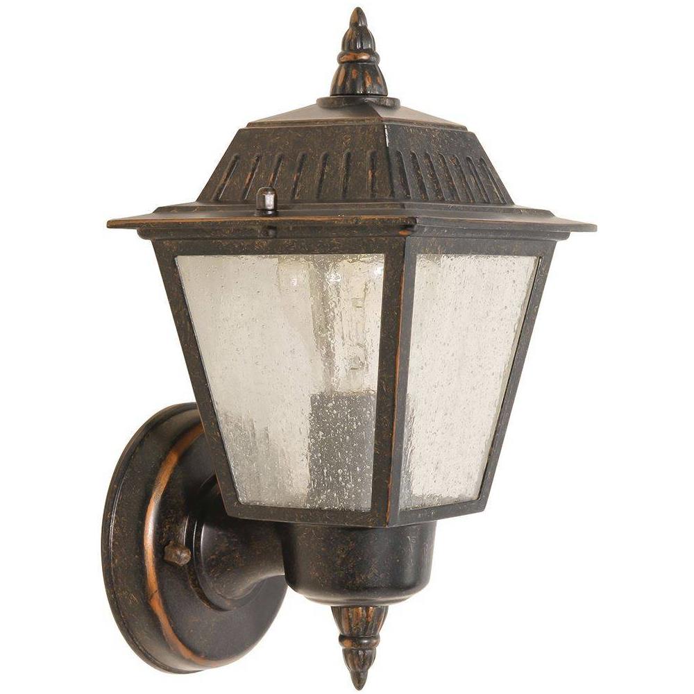 Lanterna Da Parete Per Esterno 1 Luce Bronzo Ip44, E27 - Foto 1