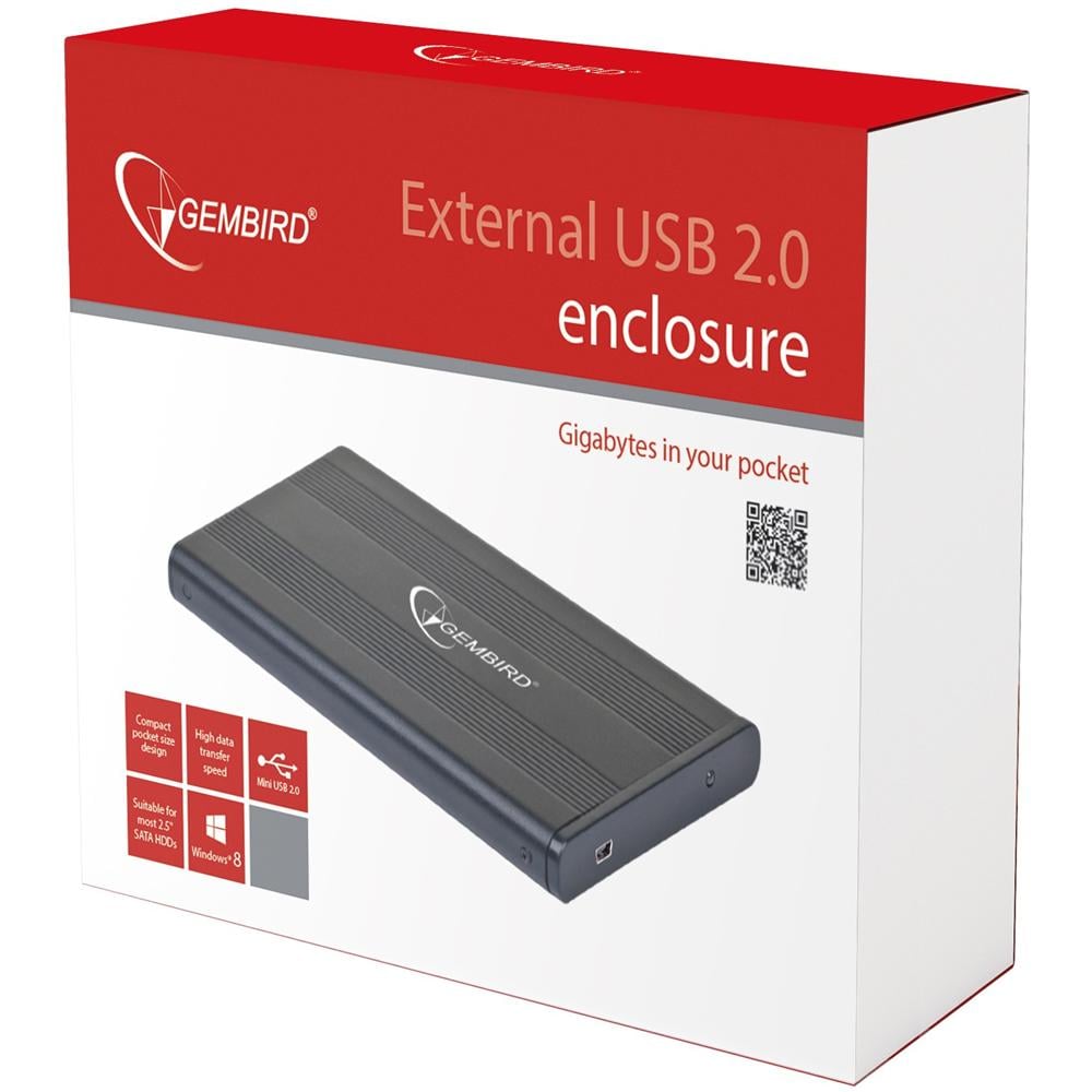 EE2-U2S-5, HDD, SATA, Nero, Alluminio, Plastica, USB, RoHS, CE, ISO 9002 - Foto 2
