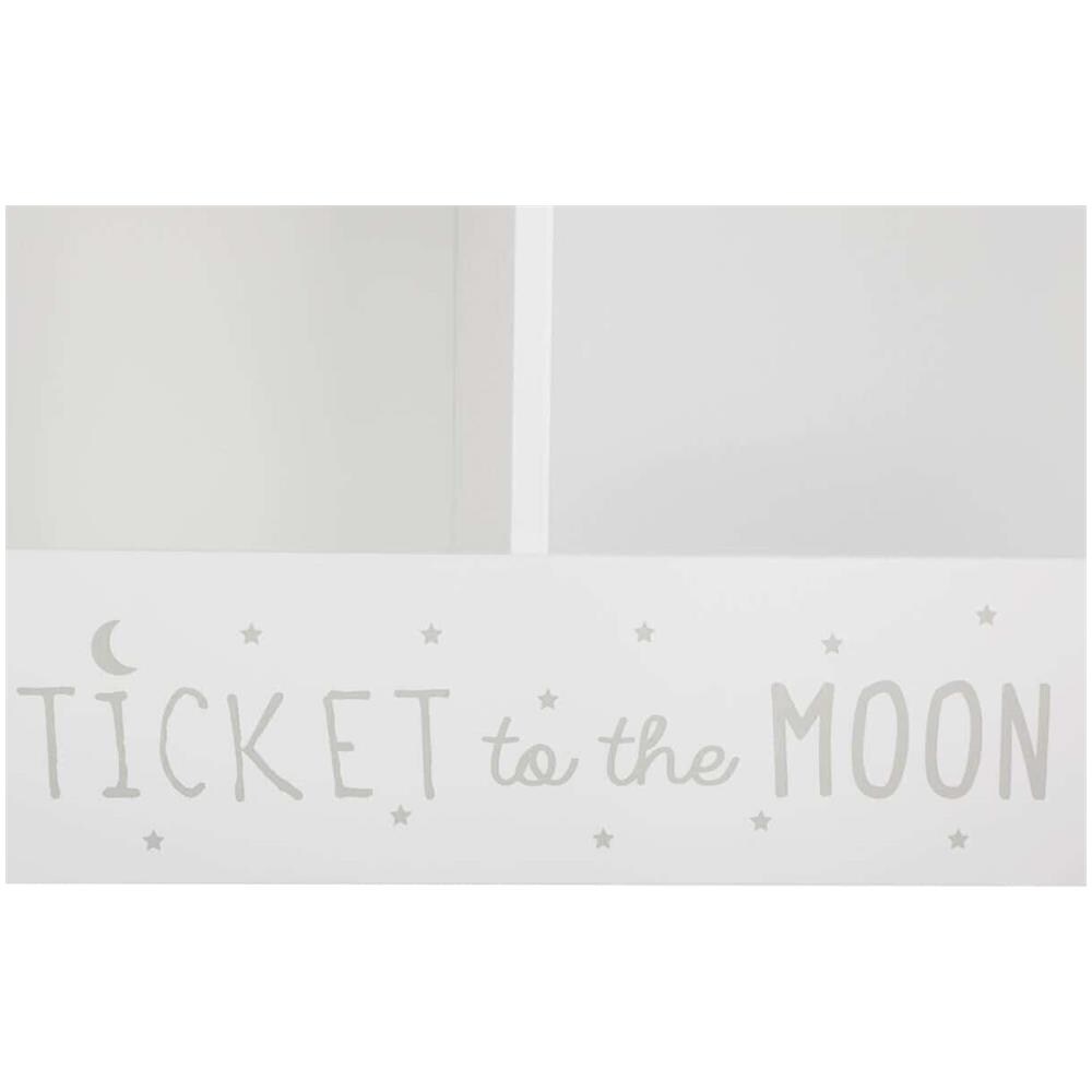 Mobiletto Per Libri Per Bambini, Libreria In Legno Bianco, Libreria Bianca, Mensole Per Cameretta Dei Bambini, Armadietto Bianco - Foto 6