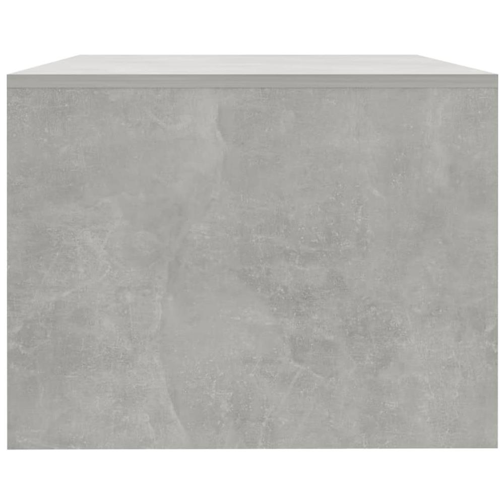 Tavolino Salotto Grigio Cemento 102x55x42 Cm Legno Compensato - Foto 7