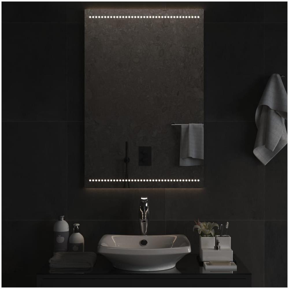 Specchio Da Bagno Con Luci Led 60x90 Cm - Foto 3