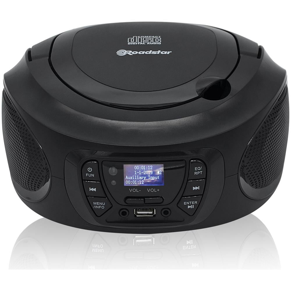 Cdr-375d+ /bk Radio Cd Player Portatile Dab / Dab+ / Fm, Cd-mp3, Usb, Stereo, Telecomando Nero - Foto 1