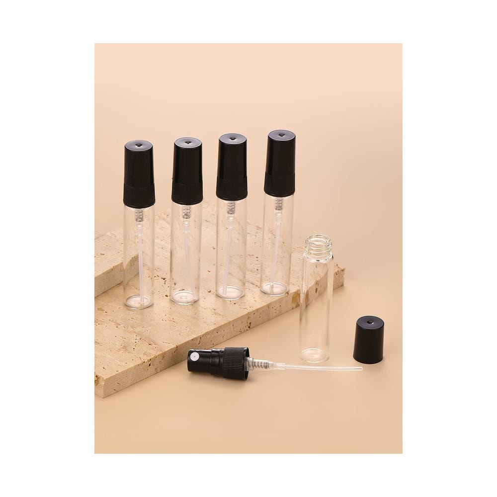 Mini Ricarica Bottiglia Di Profumo Flacone Spray 5 Ml Confezione Da 5 Black - Foto 2