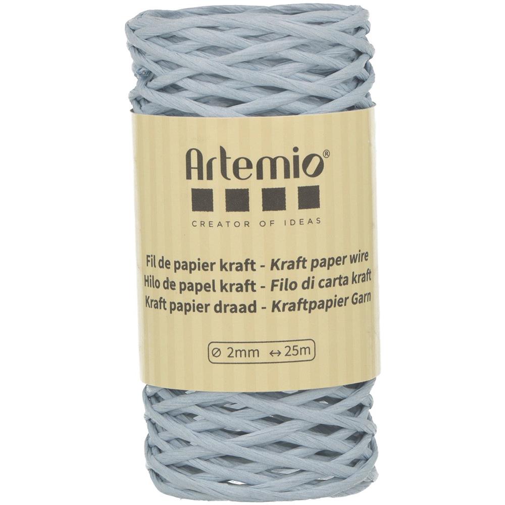 Filo Per Carta Da Regalo Blu Morbido 2 Mm X 25 M - Foto 1