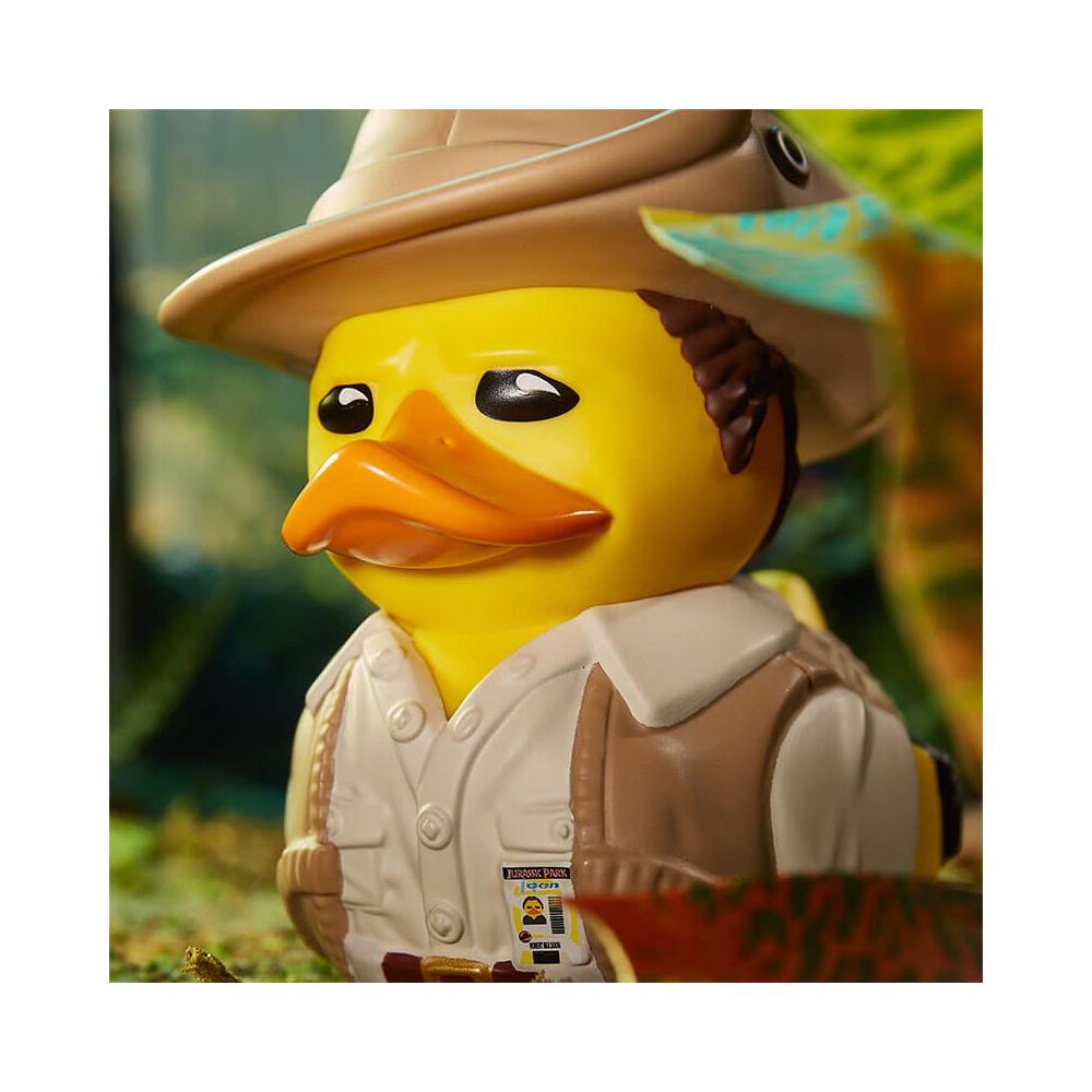 Numskull - Anatra Da Bagno - Jurassic Park - Robert Muldoon - 9cm - Foto 7