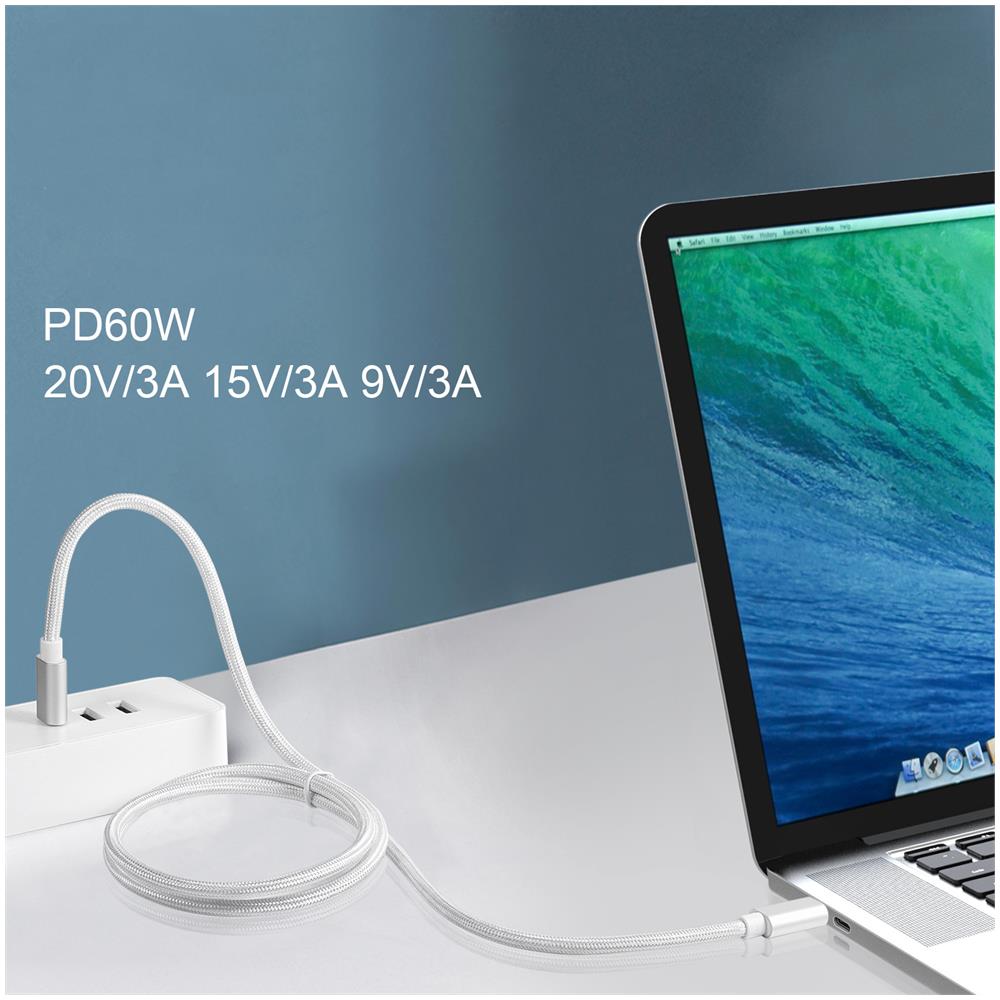 Cavo Di Ricarica Da Tipo C A Tipo C - Pd60w, 480 Mbps 2 Metri - Foto 2