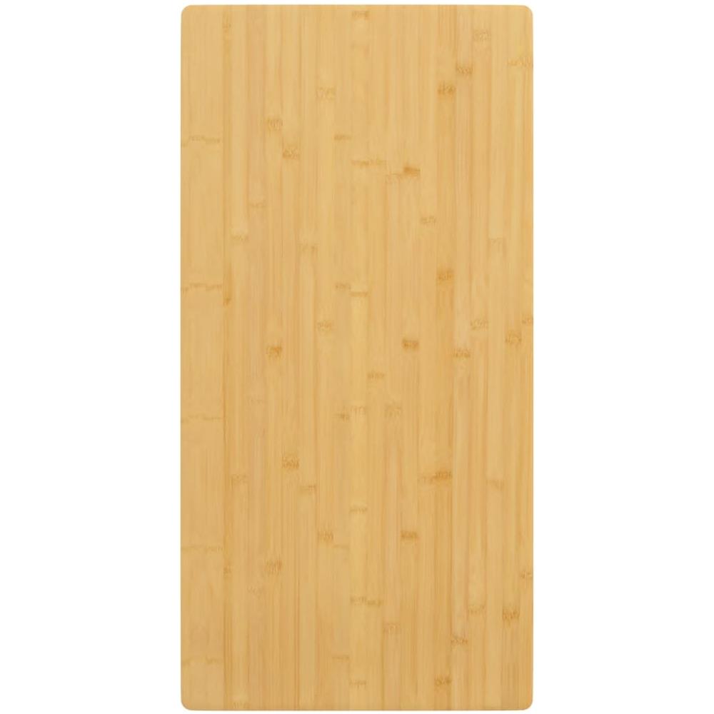 Piano Del Tavolo 50x100x1,5 Cm In Bambù - Foto 1