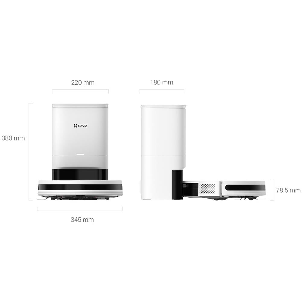 Robot Aspirapolvere RC3 Plus Colore Bianco - Foto 4