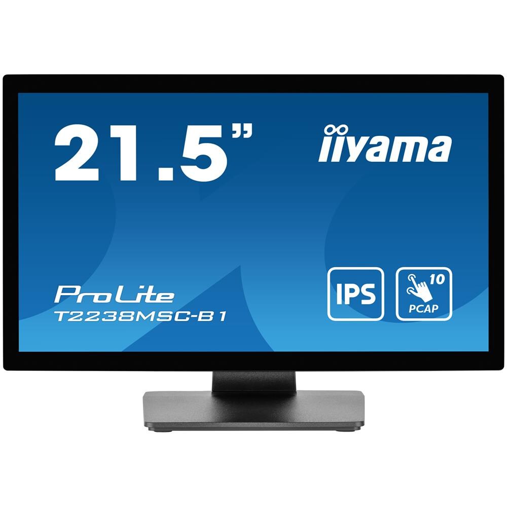 ProLite T2238MSC-B1 Monitor PC 54,6 cm (21.5") 1920 x 1080 Pixel Full HD LED Touch screen Nero - Foto 1