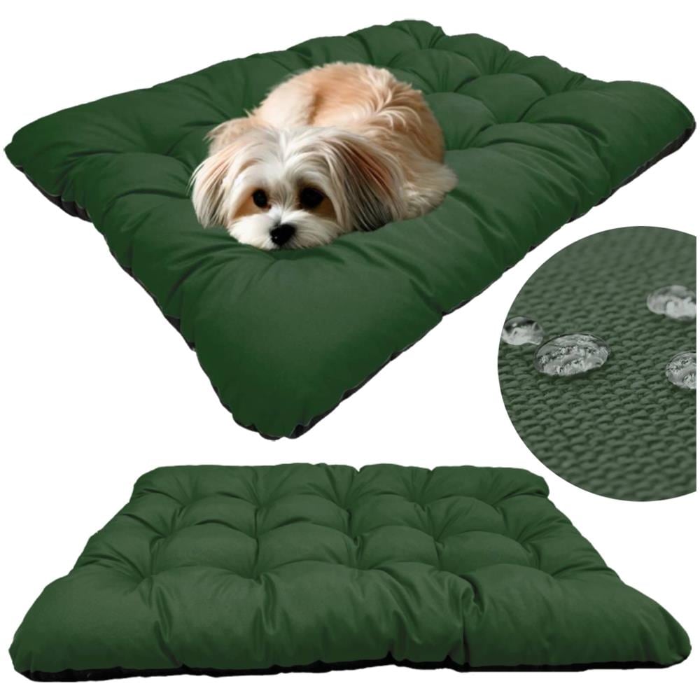 80x60 cm PRESTIGE Cuccia per cani impermeabile personalizzabile Verde - Foto 1