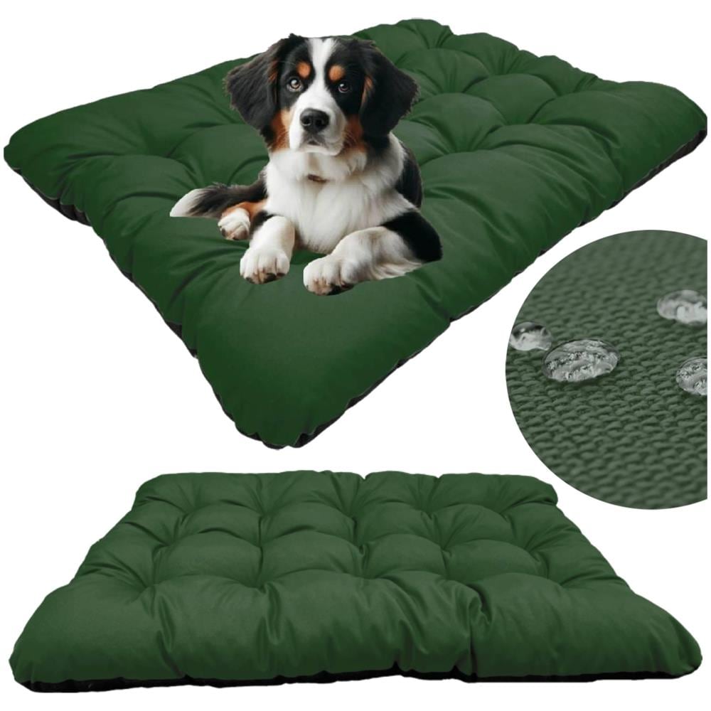 80x60 cm PRESTIGE Cuccia per cani impermeabile personalizzabile Verde - Foto 2