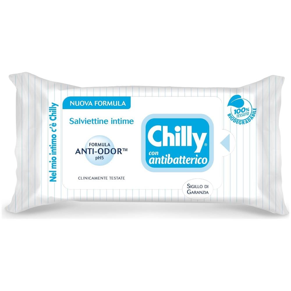 Chilly Salviette Intime Antibatteriche 12 Pezzi - Foto 1