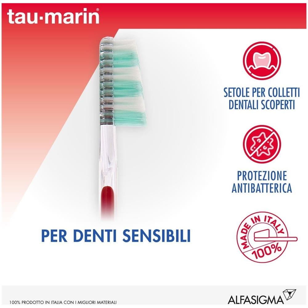 Taumarin Spazzolino Sensitive Gengive con Antibatterico - Foto 1