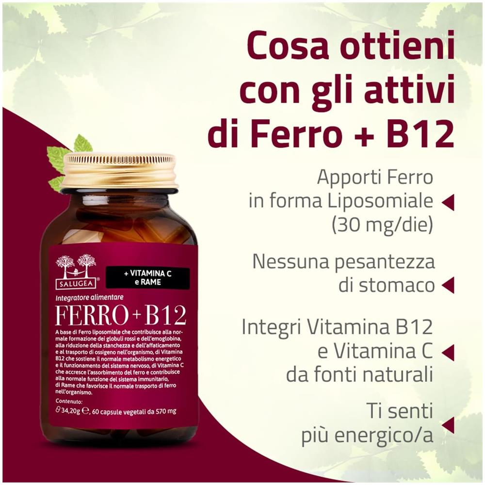 Ferro + B12 60 Capsule - Foto 1