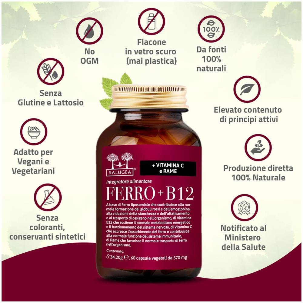 Ferro + B12 60 Capsule - Foto 2