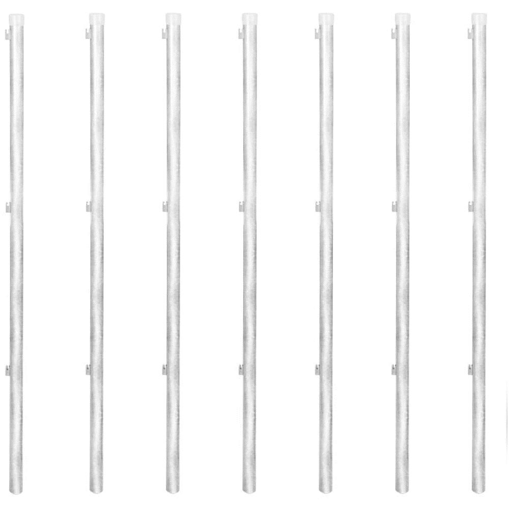 Recinzione A Rete Zincata 15 X 1 M Con Pali - Foto 7