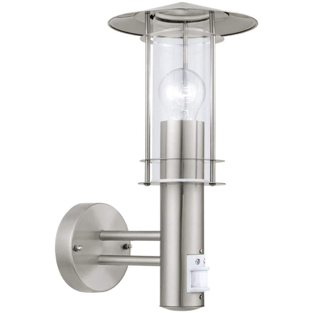 Luce Da Parete Esterna Con Sensore Lisio 60 W Argento 30185 - Foto 1