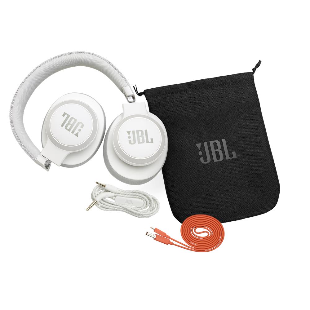 Cuffie Over-Ear LIVE 650BTNC Wireless Bluetooth Microfono Noise Cancelling Voice Assistants Colore Bianco - Foto 9