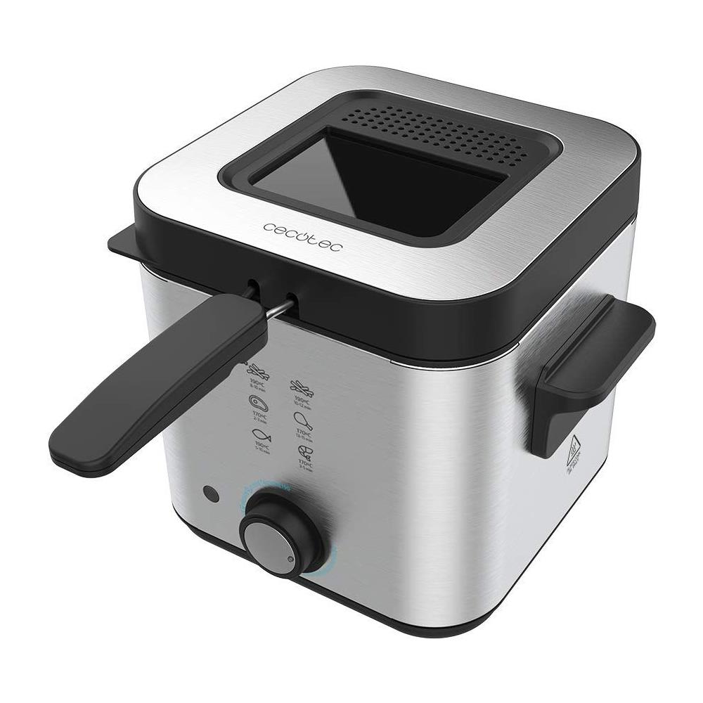 Friggitrice Cleanfry Infinity 1500 1,5 L 900w Nero Inox - Foto 2