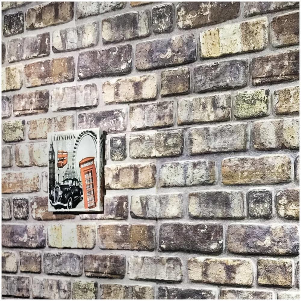 Pannelli Murali 3d Con Design A Mattoni Multicolore 10 Pz Eps - Foto 3