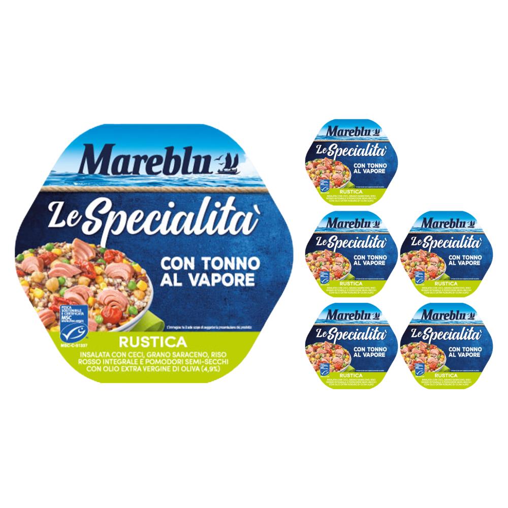 Mareblu Le Specialita Rustica Insalata Con Tonno 6 Pezzi Da 220 Grammi - Foto 1