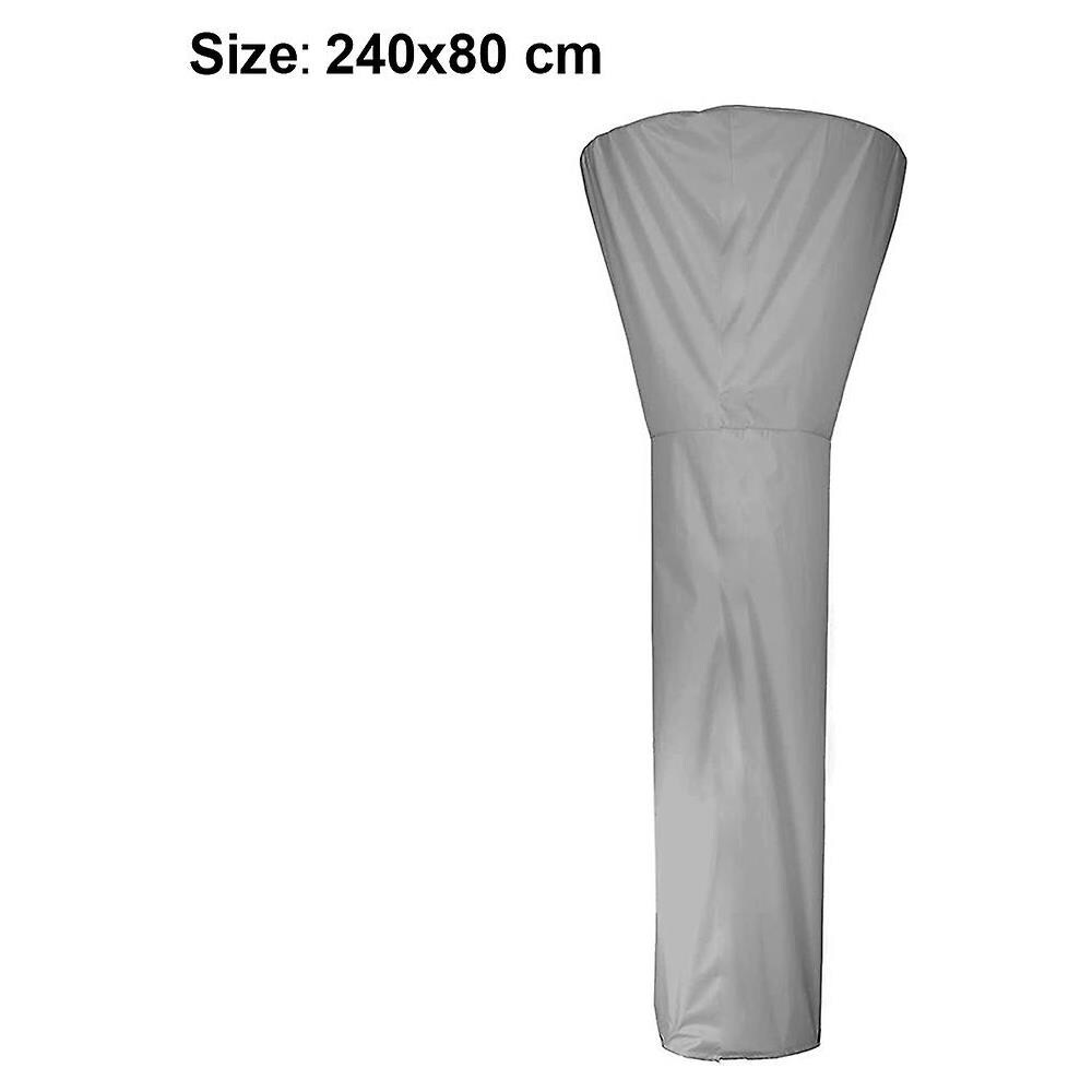 2 Coperture Per Riscaldatore Da Esterno - Oxford 210D, Impermeabile, 50x50x120cm, Con Cordino - Foto 7