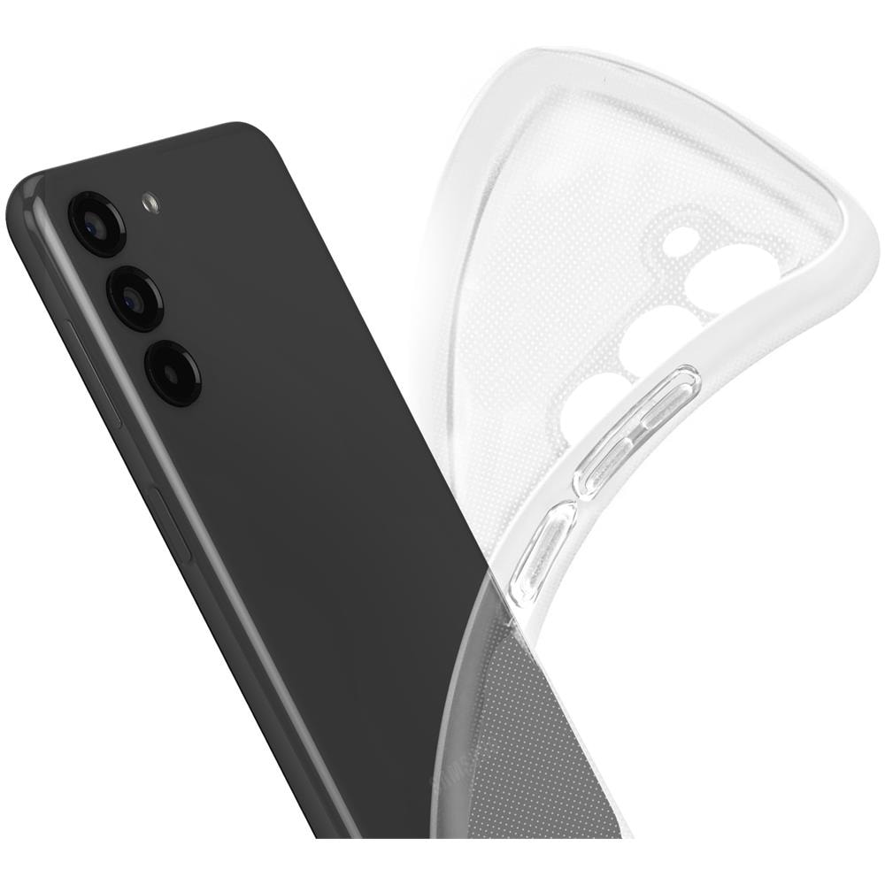 Cover Per Samsung S23 Plus Silicone Flessibile Sottile E Leggera Trasparente - Foto 4