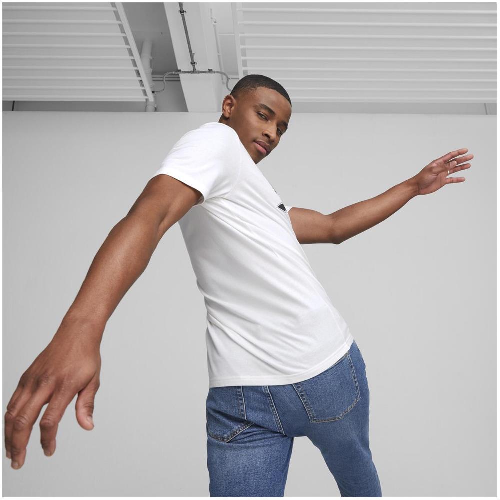 Graphics Icon Tee 67447602, Uomini, Bianca, L - Foto 2