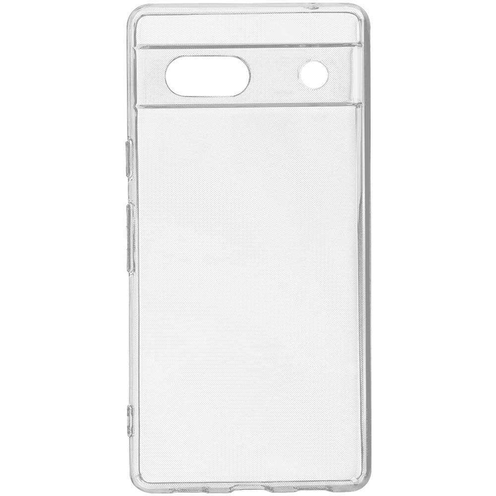 Cover Per Google Pixel 7a Silicone Flessibile Sottile E Leggera Trasparente - Foto 1