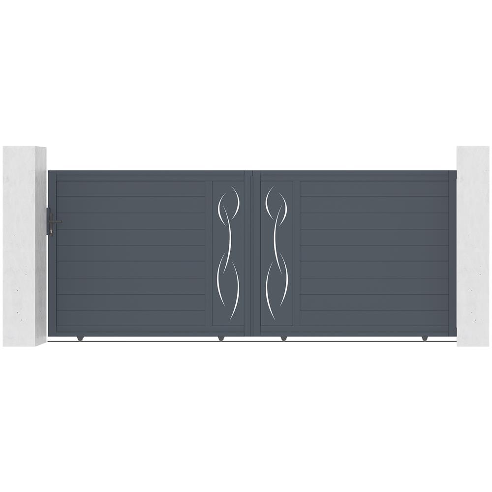 Cancello Elettrico Scorrevole 4m Life H. 160 + Ranger C300 - Foto 2