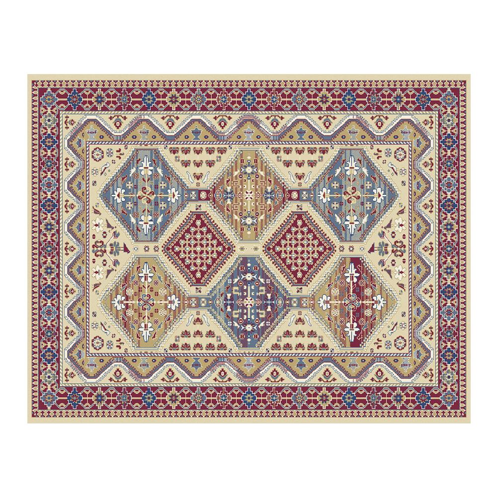 Tappeto In Stampa Digitale Disegno Siria Colore Beige 60x280 Beige - Foto 1