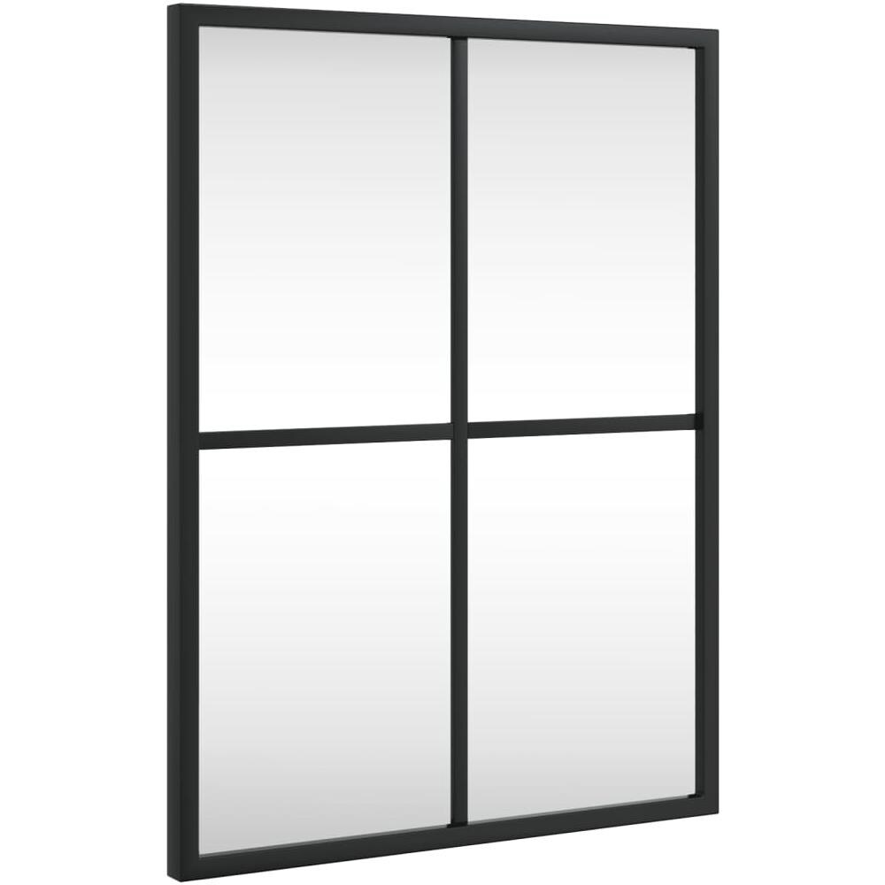 Specchio Da Parete Nero 30x40 Cm Rettangolare In Ferro - Foto 2