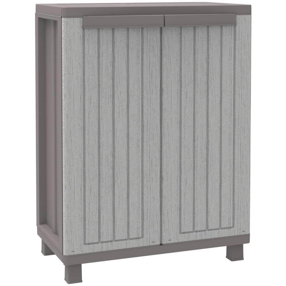 Armadio Jwood 68 basso 2 ante e 1 ripiano L68 x P37,5 x H91,5 - Foto 1