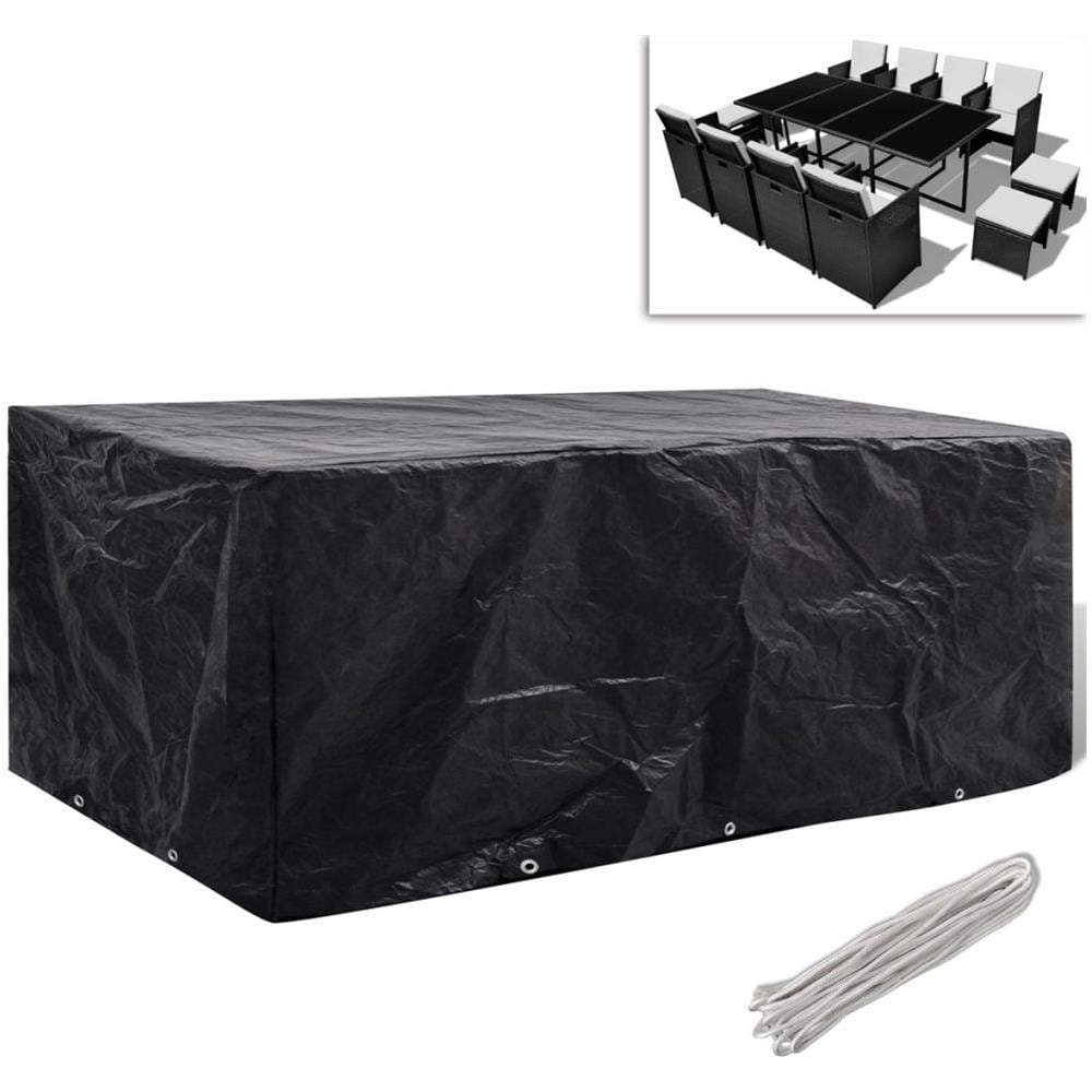 Telo Di Copertura Per Mobili Polirattan Con 10 Occhielli 229 X 113cm - Foto 1