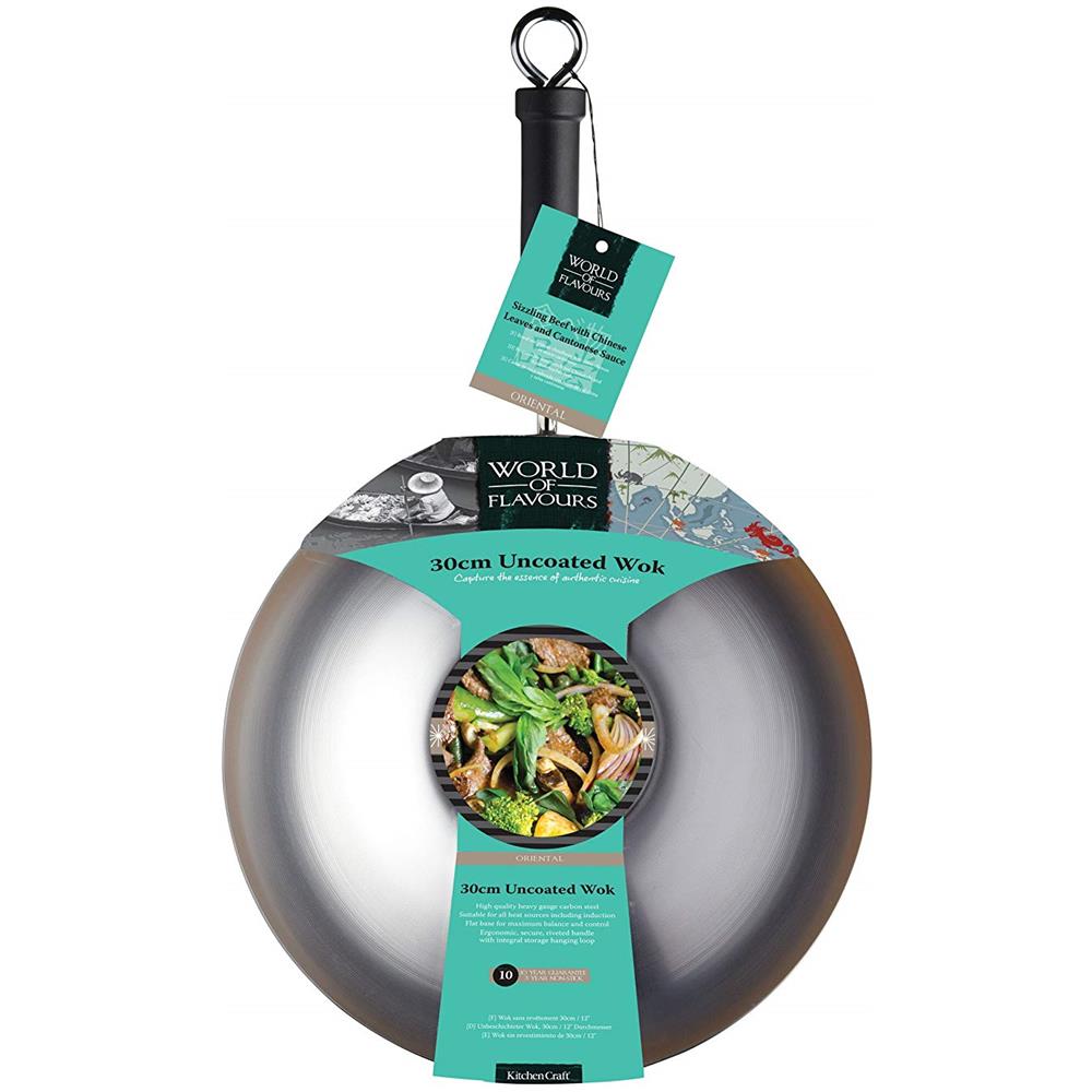 Pure Oriental Wok Antiaderente, 30 Cm - Foto 2