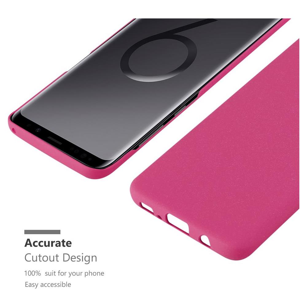 Cadorabo Custodia Compatibile Con Samsung Galaxy S9 Plus In Frosty Rosa - Hard Case Coperchio Protettivo In Frosted Look Contro I Graffi E Gli Urti - Foto 7