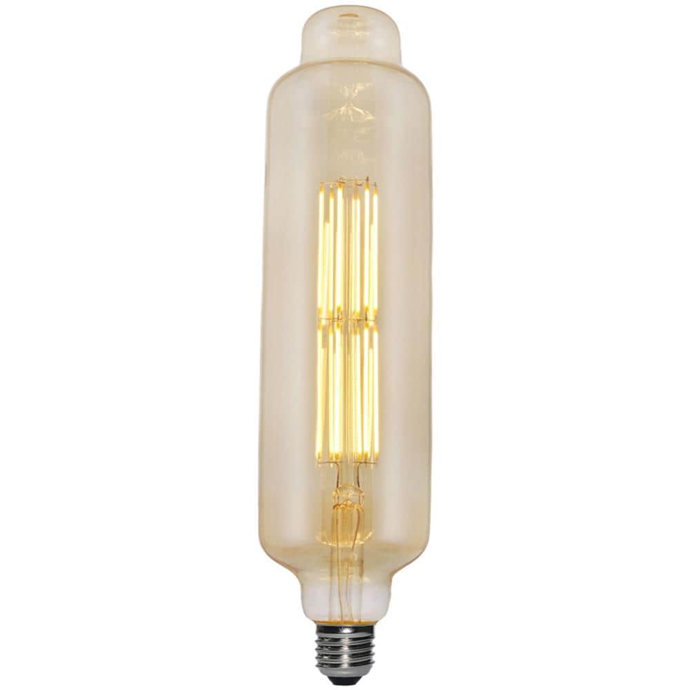 Lampadina Decorativa Maxi Globo Fumé 14x18,5 Cm, E27 5W 150LM, Da Homemania