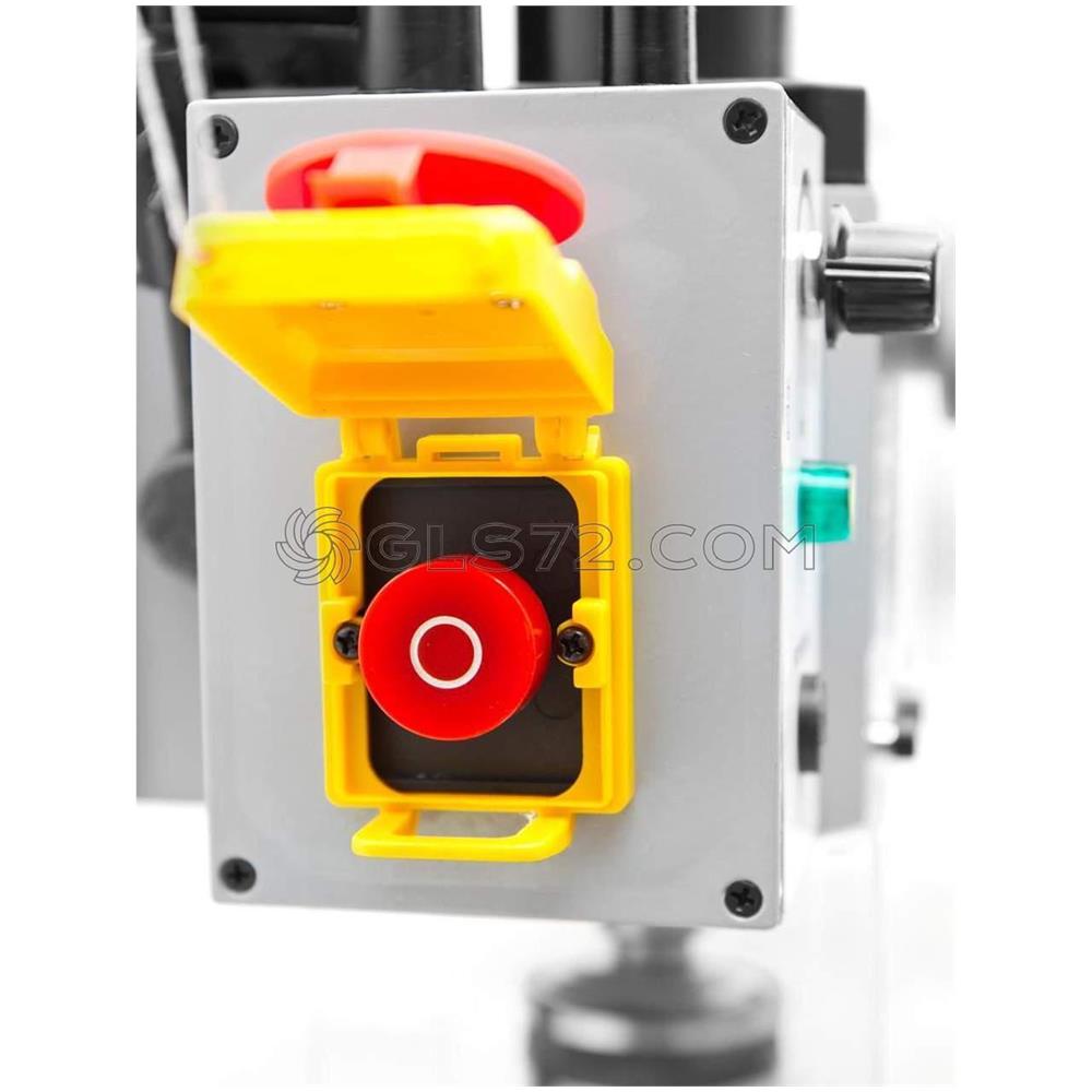 Trapano Fresa Da Banco Ad Ingranaggi Inclinabile 230v 3-13mm Holzmann Bf16v - Foto 8