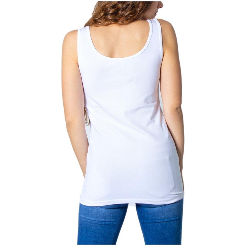 Marchio: Only - Genere: Donna - Tipologia: Canotte - Stacolore: Bianco, Taglia: L - Foto 2