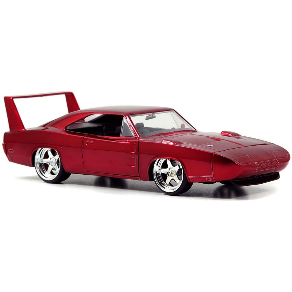 Fast & Furious '69 Dodge Charger Daytona 1:24 Modellino Auto Die-cast - Foto 8