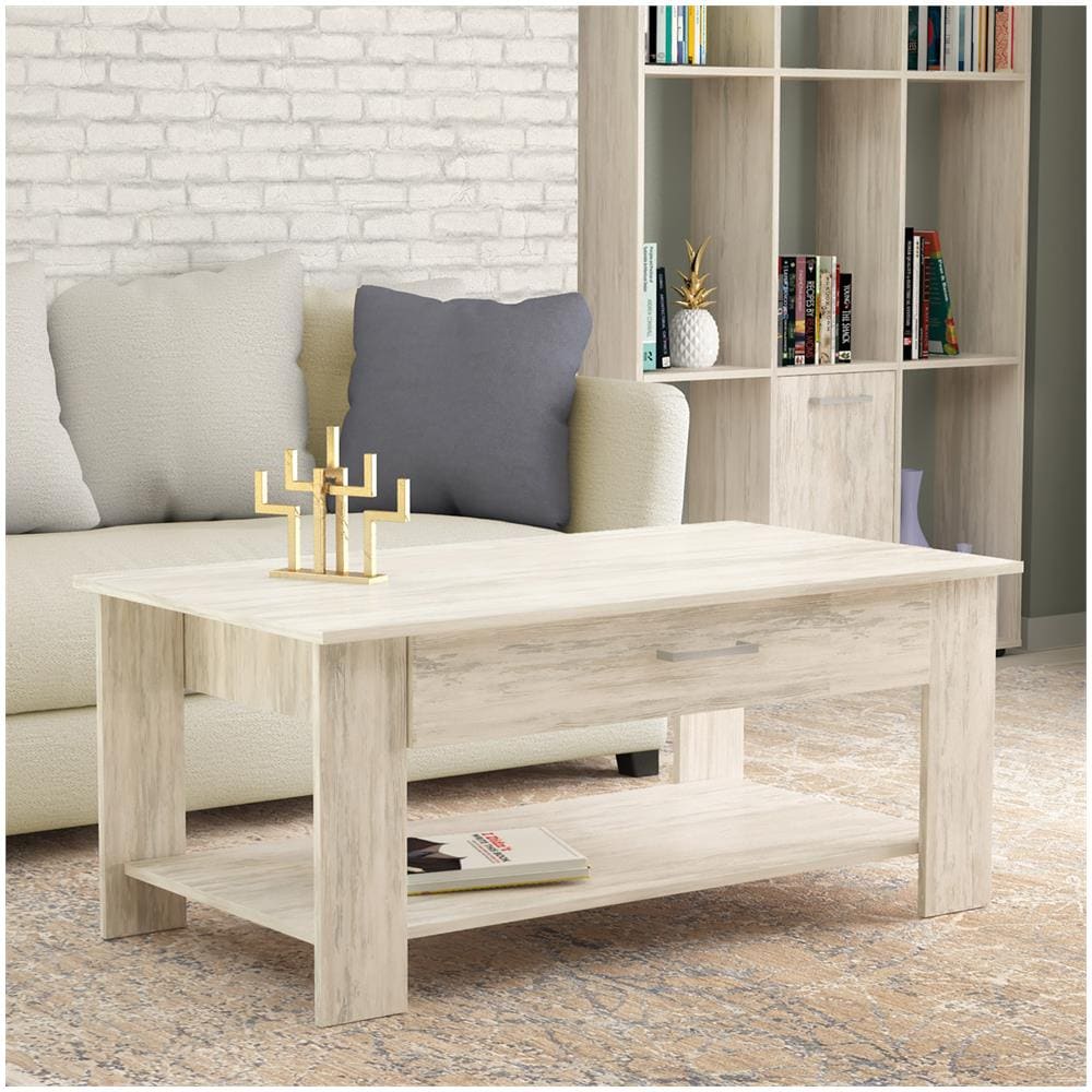 Berry - Tavolino Da Salotto Moderno Cm 110 X 60 X 44 H - Foto 2