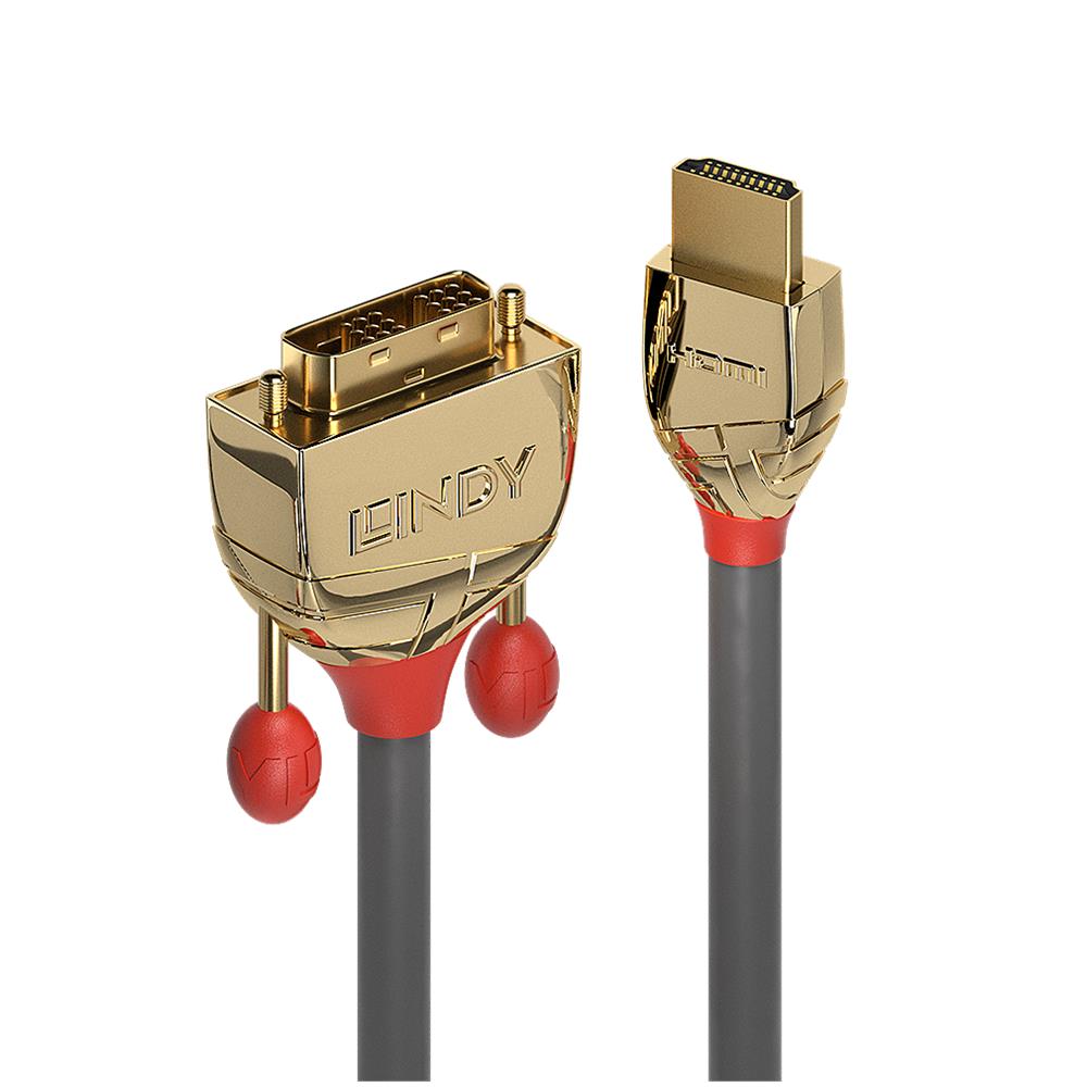36198 HDMI DVI-D Grigio cavo di interfaccia e adattatore - Foto 3