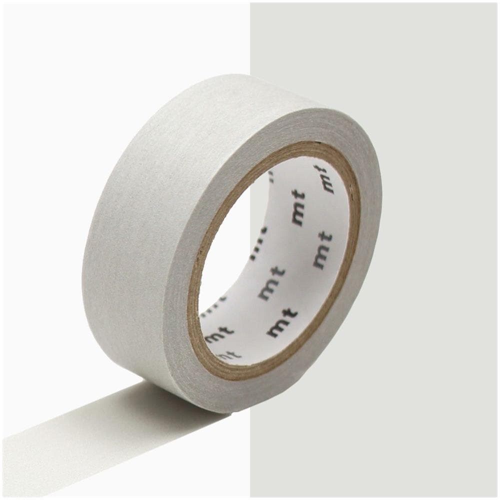 Nastro Adesivo Decorativo Monocolore Pastello - Grigio - 1,5 Cm X 7 M - Foto 1