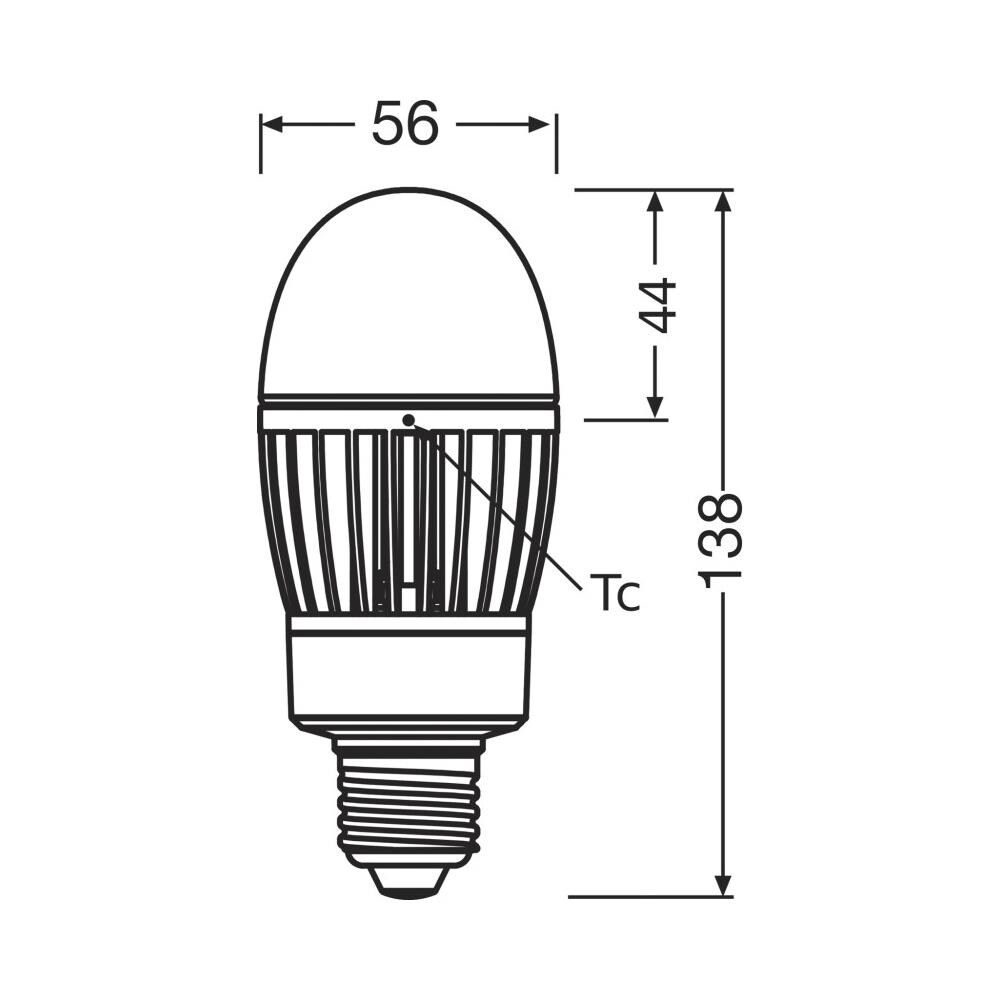 Lampadina Led Ip65 Ledvance E27 Opale 14.5w 1800lm 2700k Ip65 360° [lv-4099854040603] - Foto 2