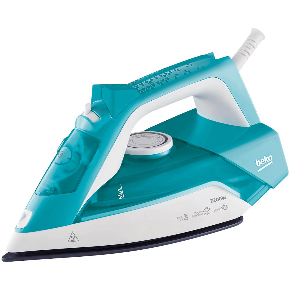 SIM3122T ferro da stiro Ferro a vapore Ceramica 2200 W Blu - Foto 1