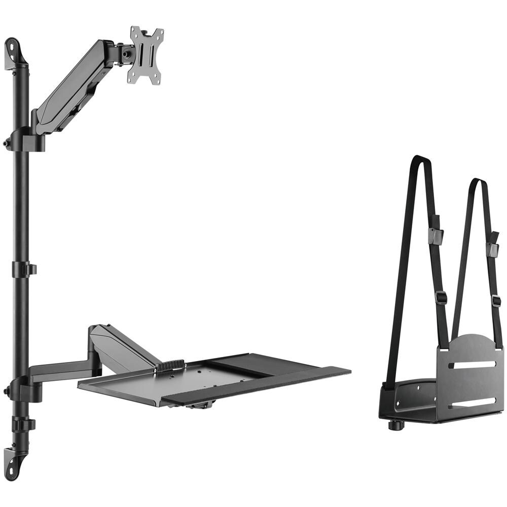 650170 base e supporto per PC /workstation All-in-One 8 kg Nero 43,2 cm (17") 81,3 cm (32") - Foto 1