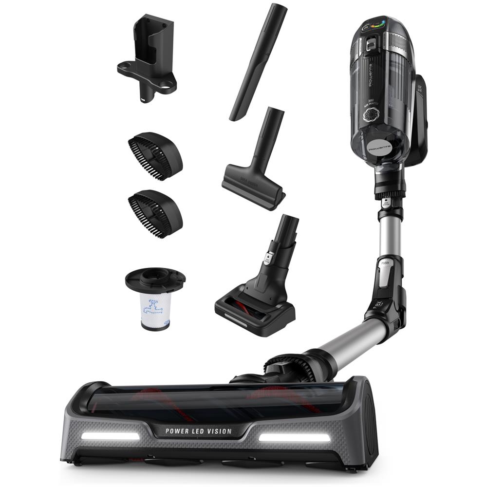 X-Force RH9958 aspirapolvere senza filo Nero, Grigio Senza sacchetto - Foto 1