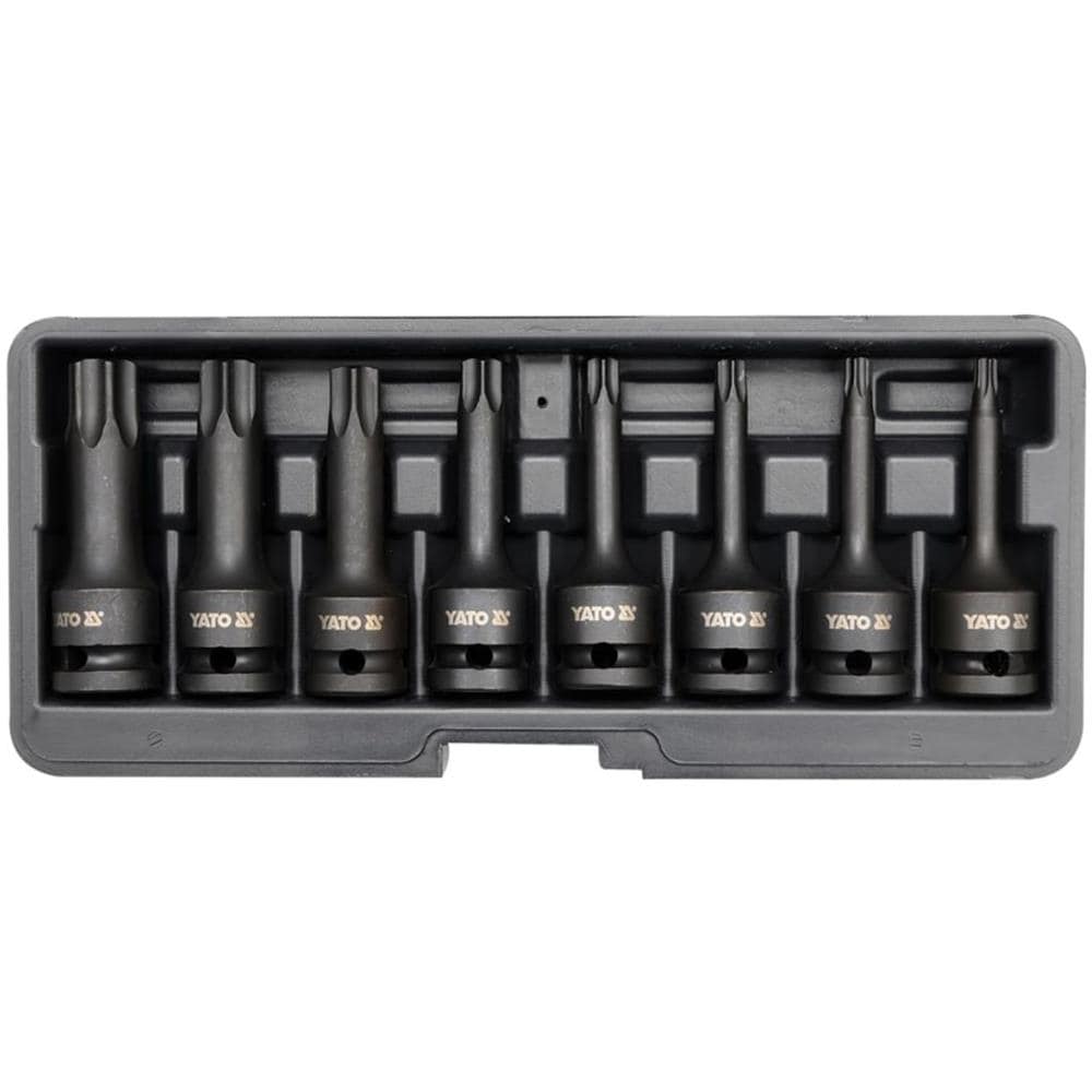 Set Punte A Bussola Nero 8 Pezzi Yt-1065 - Foto 1