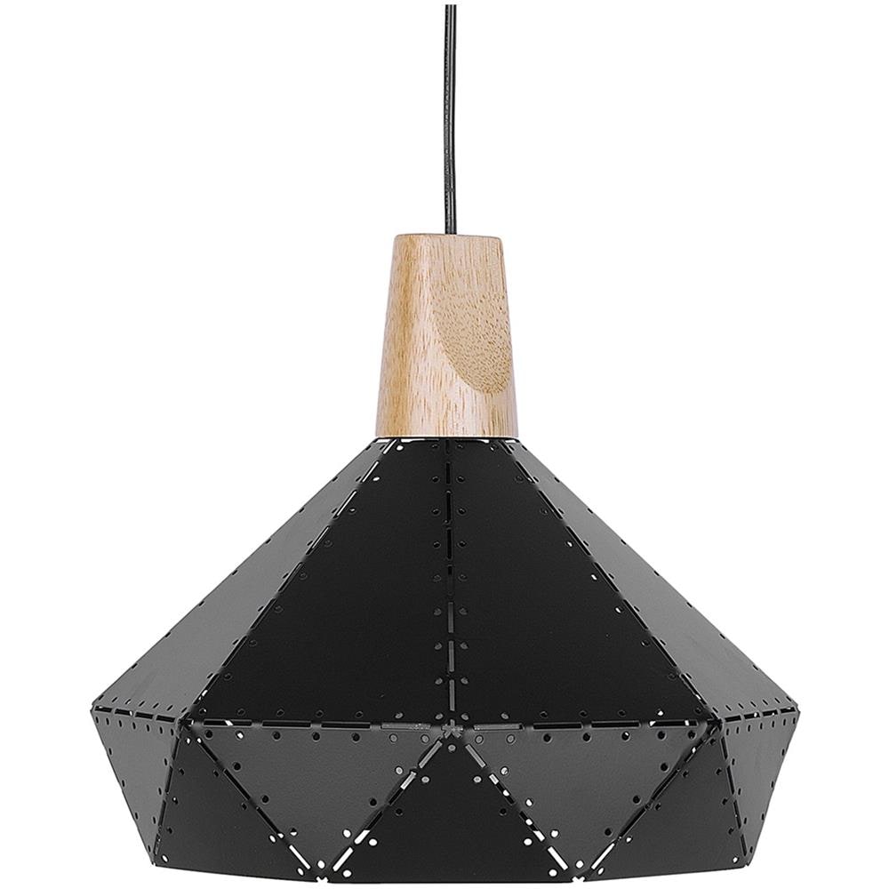 Lampadario In Metallo Color Nero Somme - Foto 1