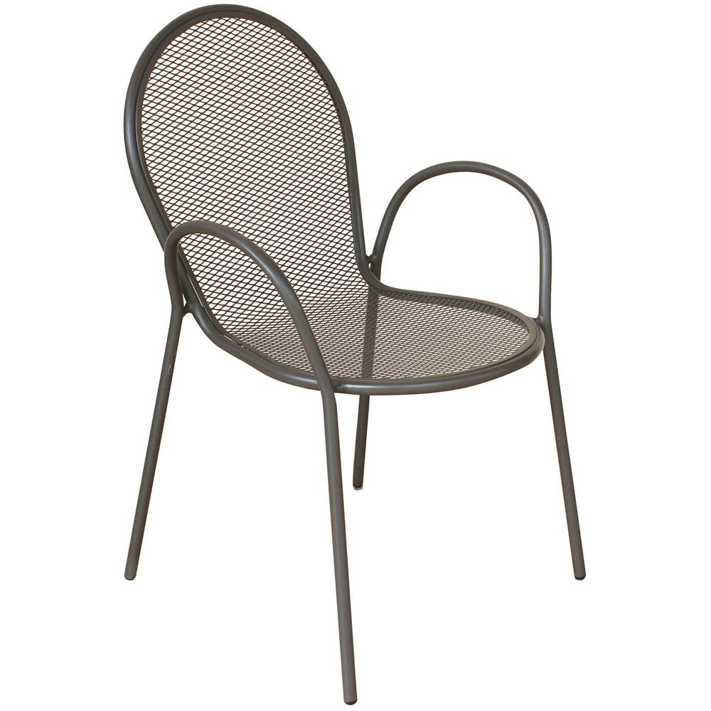 Maris - Poltrona Da Giardino Impilabile In Ferro - Foto 1